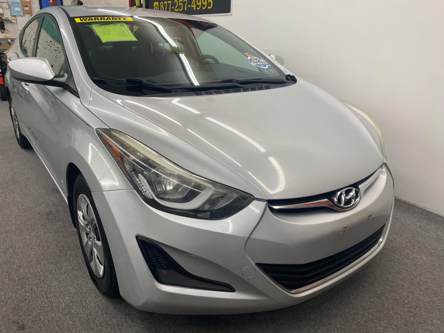 2016 SILVER /Gray Hyundai Elantra (KMHDH4AE6GU) , located at 533 S West End Blvd., Quakertown, PA, 18951, (877) 257-4995, 40.343994, -75.303604 - INCLUDED IN THE SALE PRICE OF EVERY VEHICLE: 48 Hour Money Back Guarantee 6 Month - 6,000 Mile Warranty Brand New PA State Inspection & Emission $10 Oil Changes for the Life of the Loan Complete CARFAX - Photo#2