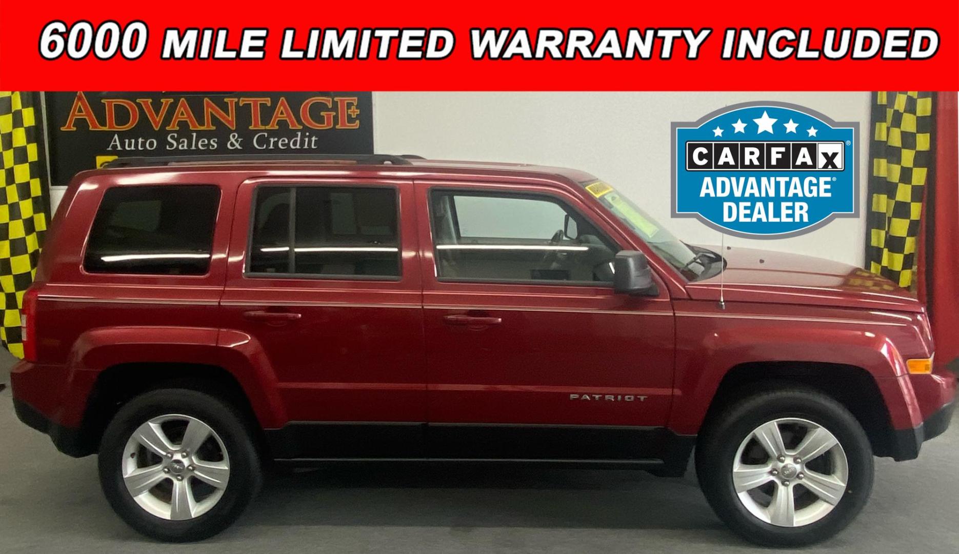 2013 RED /Tan Jeep Patriot Latitude 4WD (1C4NJRFB1DD) with an 2.4L L4 DOHC 16V engine, located at 533 S West End Blvd., Quakertown, PA, 18951, (877) 257-4995, 40.343994, -75.303604 - INCLUDED IN THE SALE PRICE OF EVERY VEHICLE: 48 Hour Money Back Guarantee 6 Month - 6,000 Mile Warranty Brand New PA State Inspection & Emission $10 Oil Changes for the Life of the Loan Complete CARFAX - Photo#0