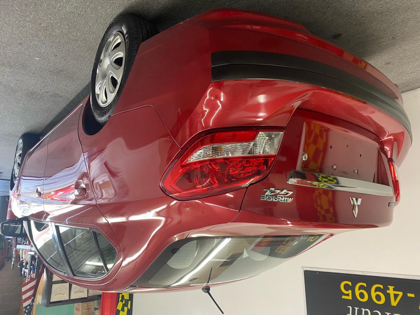 2017 RED /Tan Mitsubishi Mirage G4 SE 5M (ML32F3FJ3HH) with an 1.2L L3 DOHC engine, 5M transmission, located at 533 S West End Blvd., Quakertown, PA, 18951, (877) 257-4995, 40.343994, -75.303604 - INCLUDED IN THE SALE PRICE OF EVERY VEHICLE: 48 Hour Money Back Guarantee 6 Month - 6,000 Mile Warranty Brand New PA State Inspection & Emission $10 Oil Changes for the Life of the Loan Complete CARFAX - Photo#3