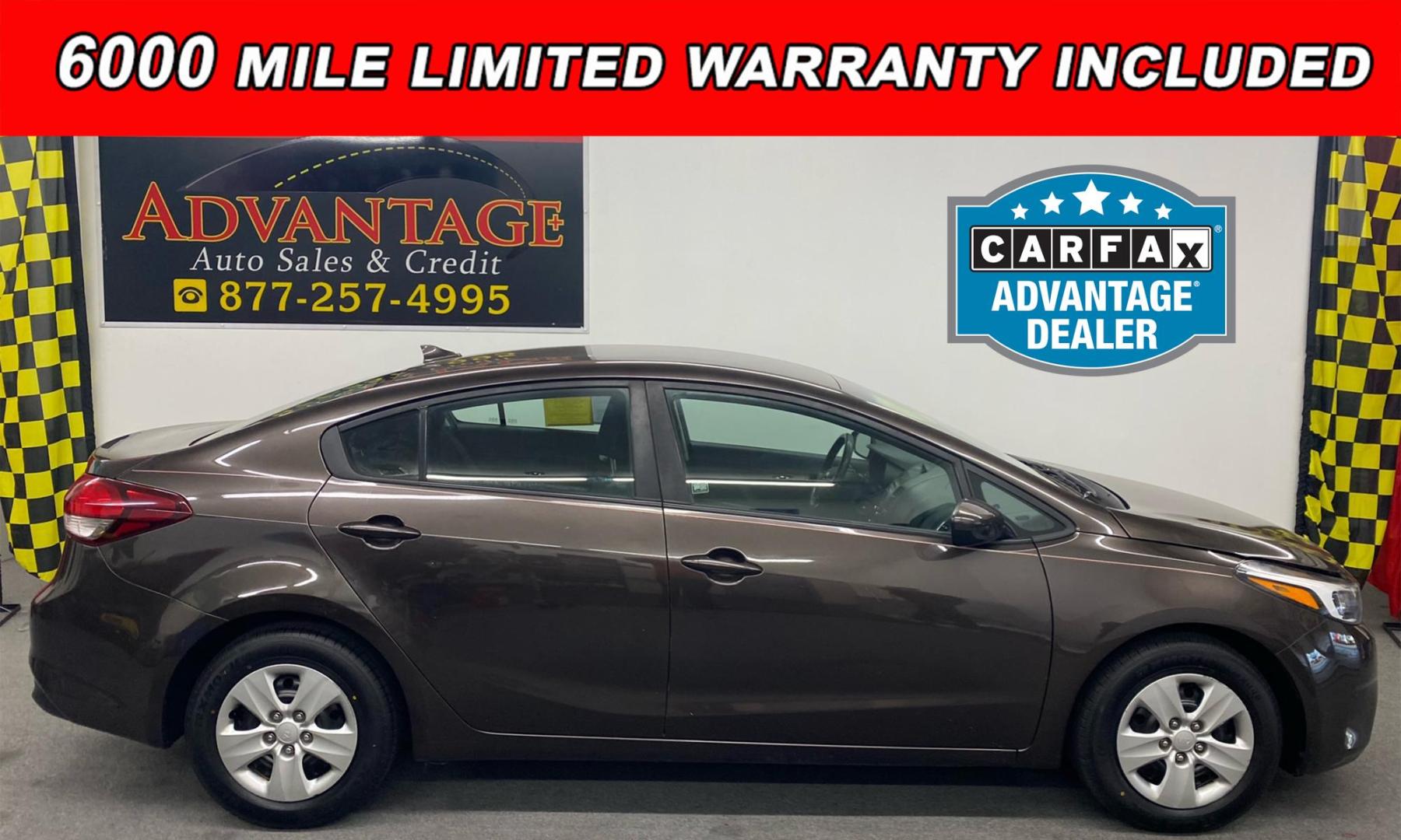 2018 Brown /GRAY Kia Forte LX 6M (3KPFK4A74JE) with an 2.0L L4 DOHC 16V engine, 6M transmission, located at 533 S West End Blvd., Quakertown, PA, 18951, (877) 257-4995, 40.343994, -75.303604 - INCLUDED IN THE SALE PRICE OF EVERY VEHICLE: 48 Hour Money Back Guarantee 6 Month - 6,000 Mile Warranty Brand New PA State Inspection & Emission $10 Oil Changes for the Life of the Loan Complete CARFAX - Photo#0
