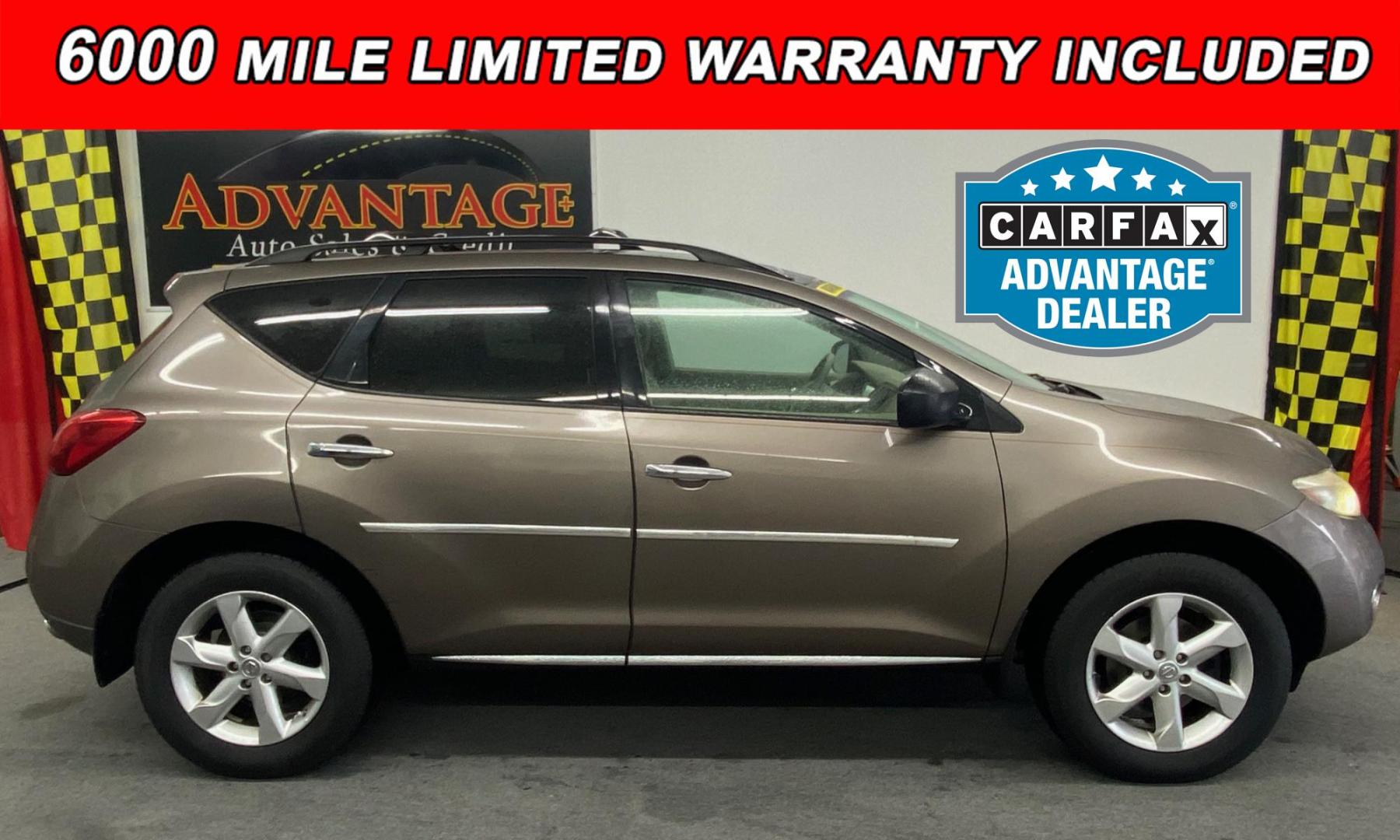 2010 Brown /Tan Nissan Murano LE AWD (JN8AZ1MW5AW) with an 3.5L V6 DOHC 24V engine, CVT transmission, located at 533 S West End Blvd., Quakertown, PA, 18951, (877) 257-4995, 40.343994, -75.303604 - INCLUDED IN THE SALE PRICE OF EVERY VEHICLE: 48 Hour Money Back Guarantee 6 Month - 6,000 Mile Warranty Brand New PA State Inspection & Emission $10 Oil Changes for the Life of the Loan Complete CARFAX - Photo#0