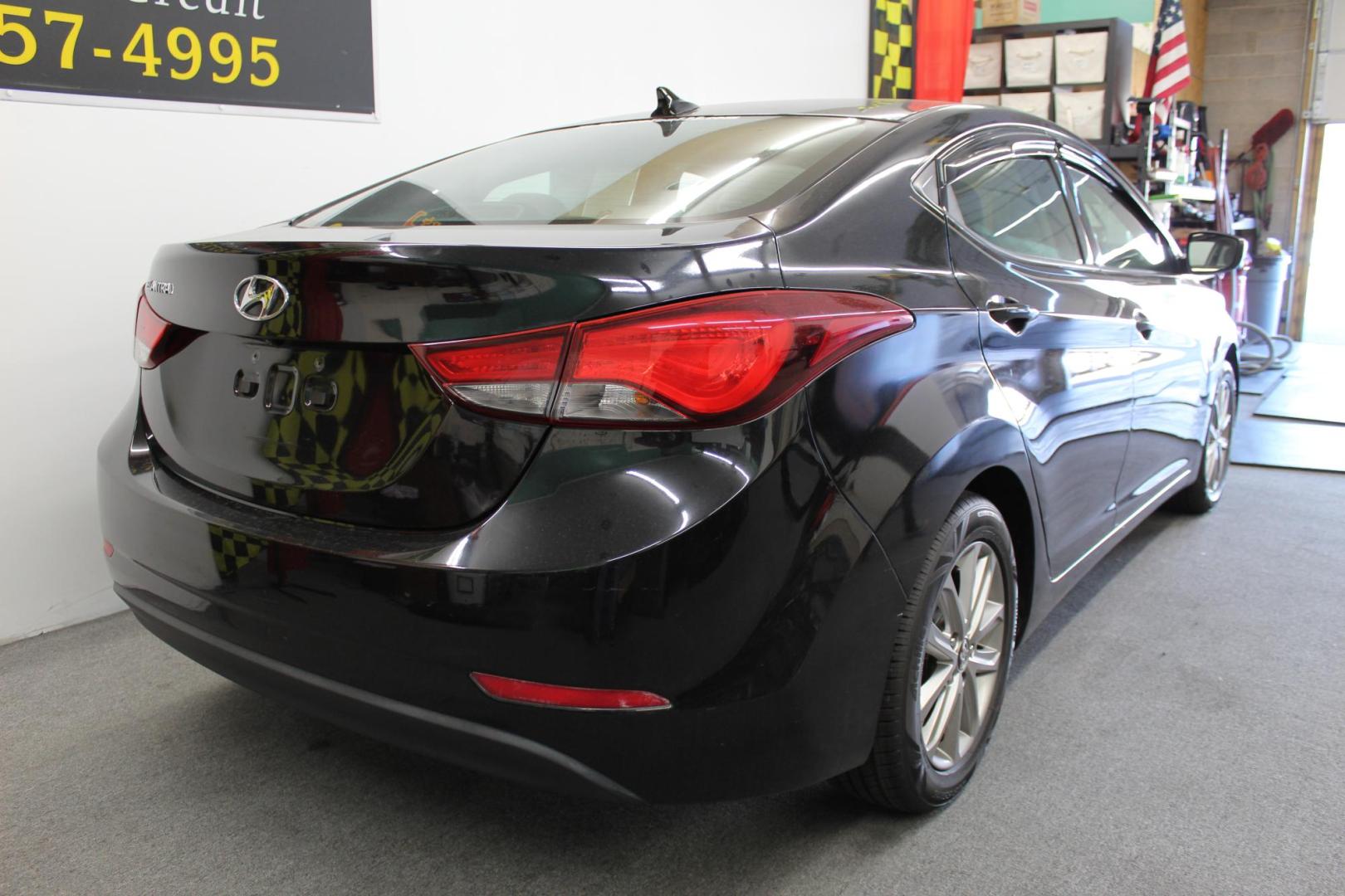 2014 BLACK /Gray Hyundai Elantra Limited (5NPDH4AE1EH) with an 1.8L L4 DOHC 16V engine, 6-Speed Automatic transmission, located at 533 S West End Blvd., Quakertown, PA, 18951, (877) 257-4995, 40.343994, -75.303604 - INCLUDED IN THE SALE PRICE OF EVERY VEHICLE: 48 Hour Money Back Guarantee 6 Month - 6,000 Mile Warranty Brand New PA State Inspection & Emission $10 Oil Changes for the Life of the Loan Complete CARFAX - Photo#3