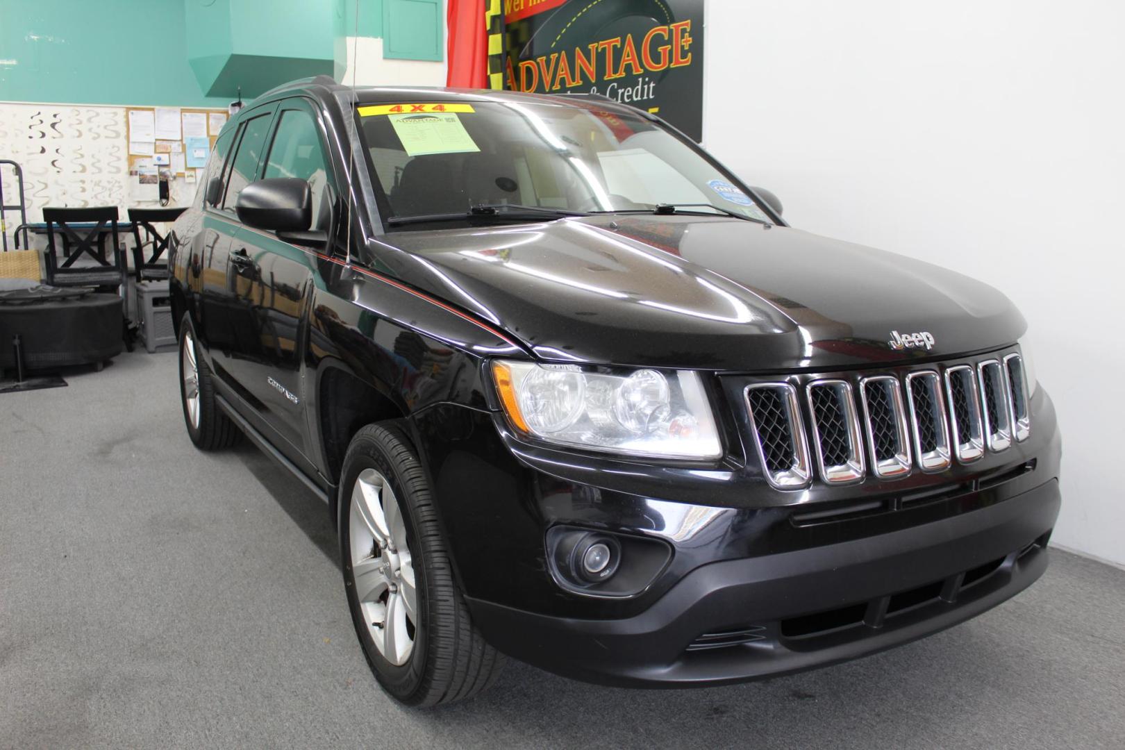 2012 BLACK /GRAY Jeep Compass Latitude 4WD (1C4NJDEB9CD) with an 2.4L L4 DOHC 16V engine, Continuously Variable Transmission transmission, located at 533 S West End Blvd., Quakertown, PA, 18951, (877) 257-4995, 40.343994, -75.303604 - INCLUDED IN THE SALE PRICE OF EVERY VEHICLE: 48 Hour Money Back Guarantee 6 Month - 6,000 Mile Warranty Brand New PA State Inspection & Emission $10 Oil Changes for the Life of the Loan Complete CARFAX - Photo#2
