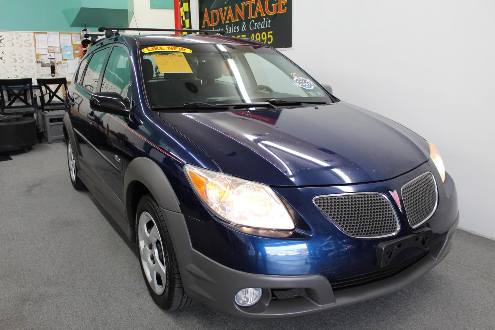 2007 Blue /Gray Pontiac Vibe Base (5Y2SL65817Z) with an 1.8L L4 DOHC 16V engine, located at 533 S West End Blvd., Quakertown, PA, 18951, (877) 257-4995, 40.343994, -75.303604 - INCLUDED IN THE SALE PRICE OF EVERY VEHICLE: 48 Hour Money Back Guarantee 6 Month - 6,000 Mile Warranty Brand New PA State Inspection & Emission $10 Oil Changes for the Life of the Loan Complete CARFAX - Photo#1