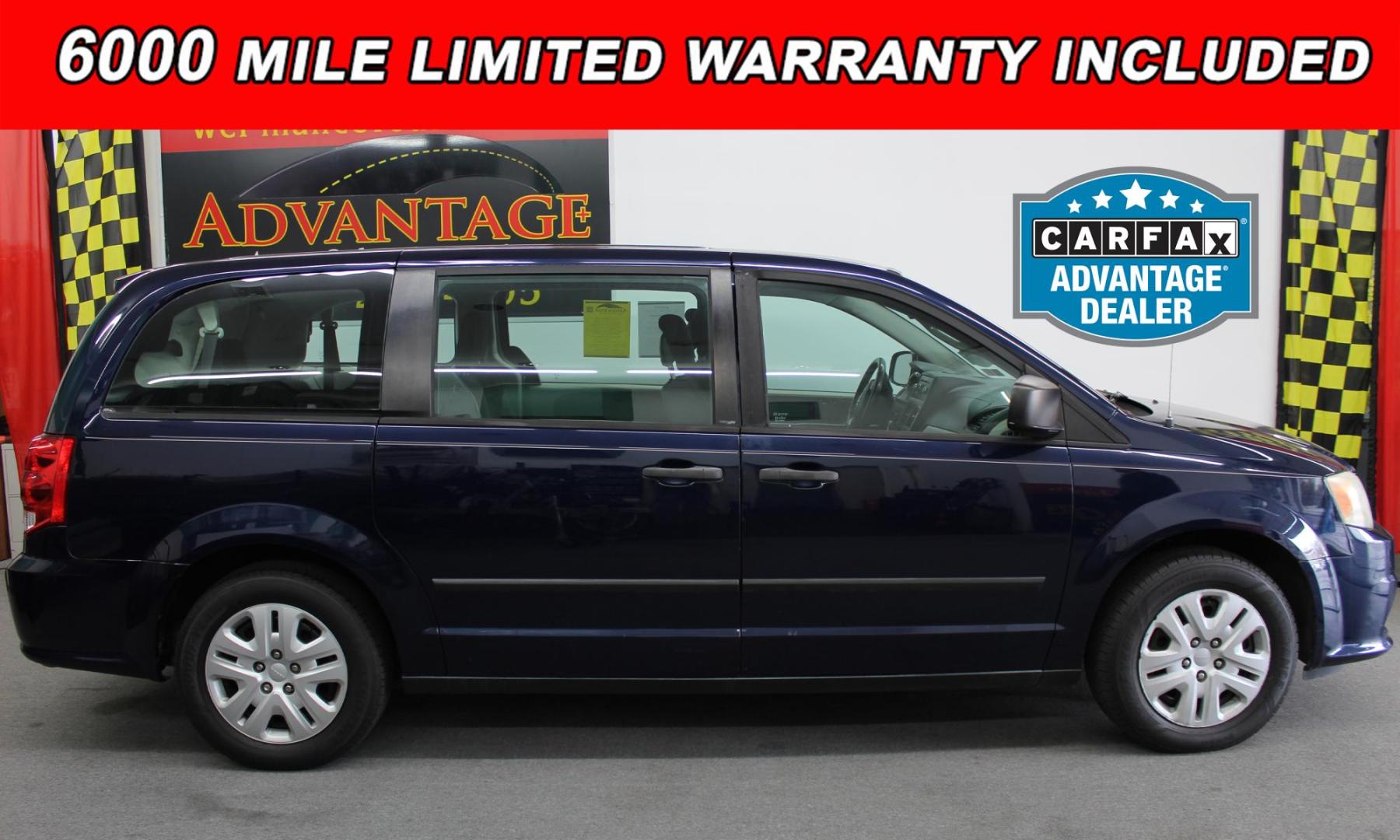 2013 Blue /BLACK Dodge Grand Caravan SE (2C4RDGBGXDR) with an 3.6L V6 DOHC 24V engine, 6-Speed Automatic transmission, located at 533 S West End Blvd., Quakertown, PA, 18951, (877) 257-4995, 40.343994, -75.303604 - INCLUDED IN THE SALE PRICE OF EVERY VEHICLE: 48 Hour Money Back Guarantee 6 Month - 6,000 Mile Warranty Brand New PA State Inspection & Emission $10 Oil Changes for the Life of the Loan Complete CARFAX - Photo#0