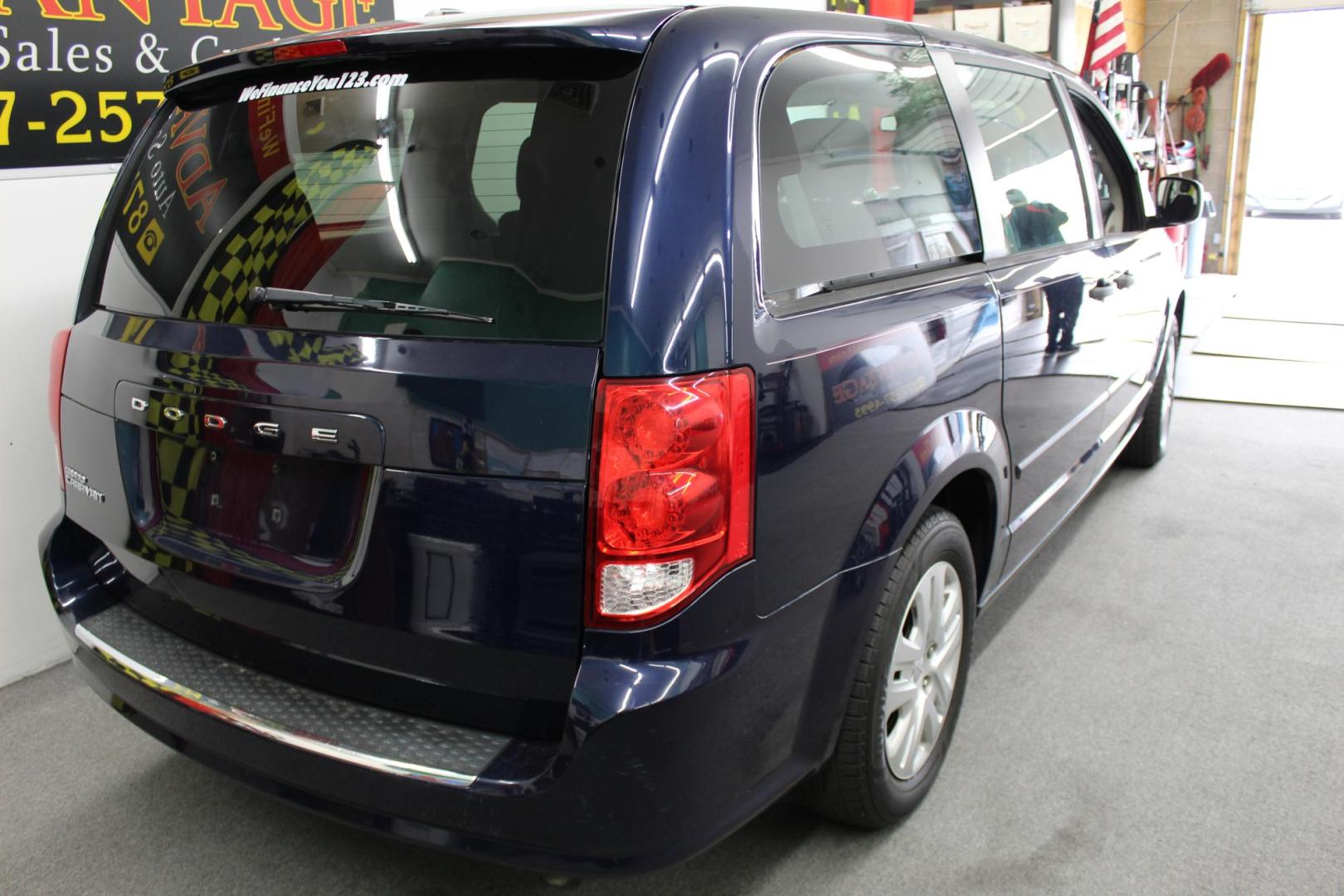 2013 Blue /BLACK Dodge Grand Caravan SE (2C4RDGBGXDR) with an 3.6L V6 DOHC 24V engine, 6-Speed Automatic transmission, located at 533 S West End Blvd., Quakertown, PA, 18951, (877) 257-4995, 40.343994, -75.303604 - INCLUDED IN THE SALE PRICE OF EVERY VEHICLE: 48 Hour Money Back Guarantee 6 Month - 6,000 Mile Warranty Brand New PA State Inspection & Emission $10 Oil Changes for the Life of the Loan Complete CARFAX - Photo#3