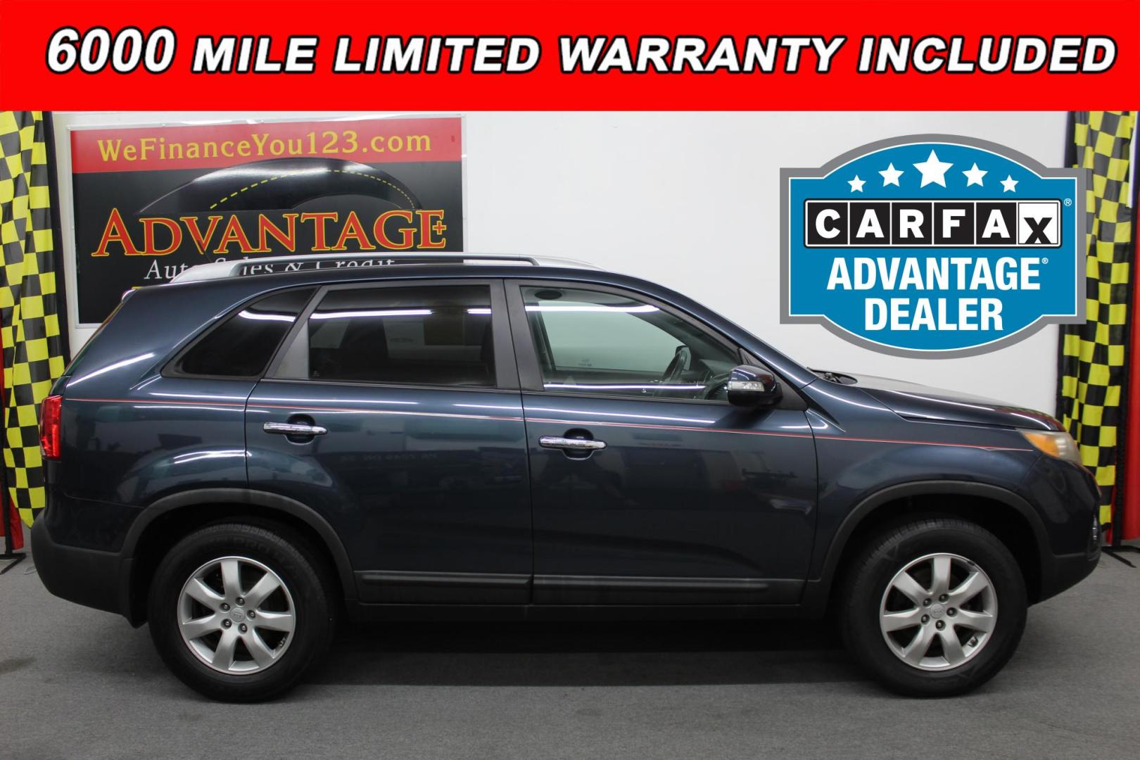 2011 Blue /GRAY Kia Sorento LX 2WD (5XYKT4A16BG) with an 2.4L L4 DOHC 16V engine, 6-Speed Automatic transmission, located at 533 S West End Blvd., Quakertown, PA, 18951, (877) 257-4995, 40.343994, -75.303604 - INCLUDED IN THE SALE PRICE OF EVERY VEHICLE: 48 Hour Money Back Guarantee 6 Month - 6,000 Mile Warranty Brand New PA State Inspection & Emission $10 Oil Changes for the Life of the Loan Complete CARFAX - Photo#0