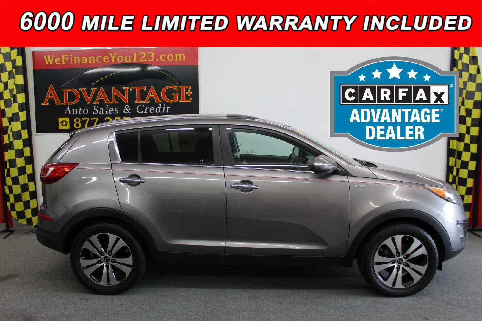 2012 /GRAY Kia Sportage EX AWD (KNDPCCA24C7) with an 2.4L V6 DOHC 24V engine, 6-Speed Automatic transmission, located at 533 S West End Blvd., Quakertown, PA, 18951, (877) 257-4995, 40.343994, -75.303604 - INCLUDED IN THE SALE PRICE OF EVERY VEHICLE: 48 Hour Money Back Guarantee 6 Month - 6,000 Mile Warranty Brand New PA State Inspection & Emission $10 Oil Changes for the Life of the Loan Complete CARFAX - Photo#0