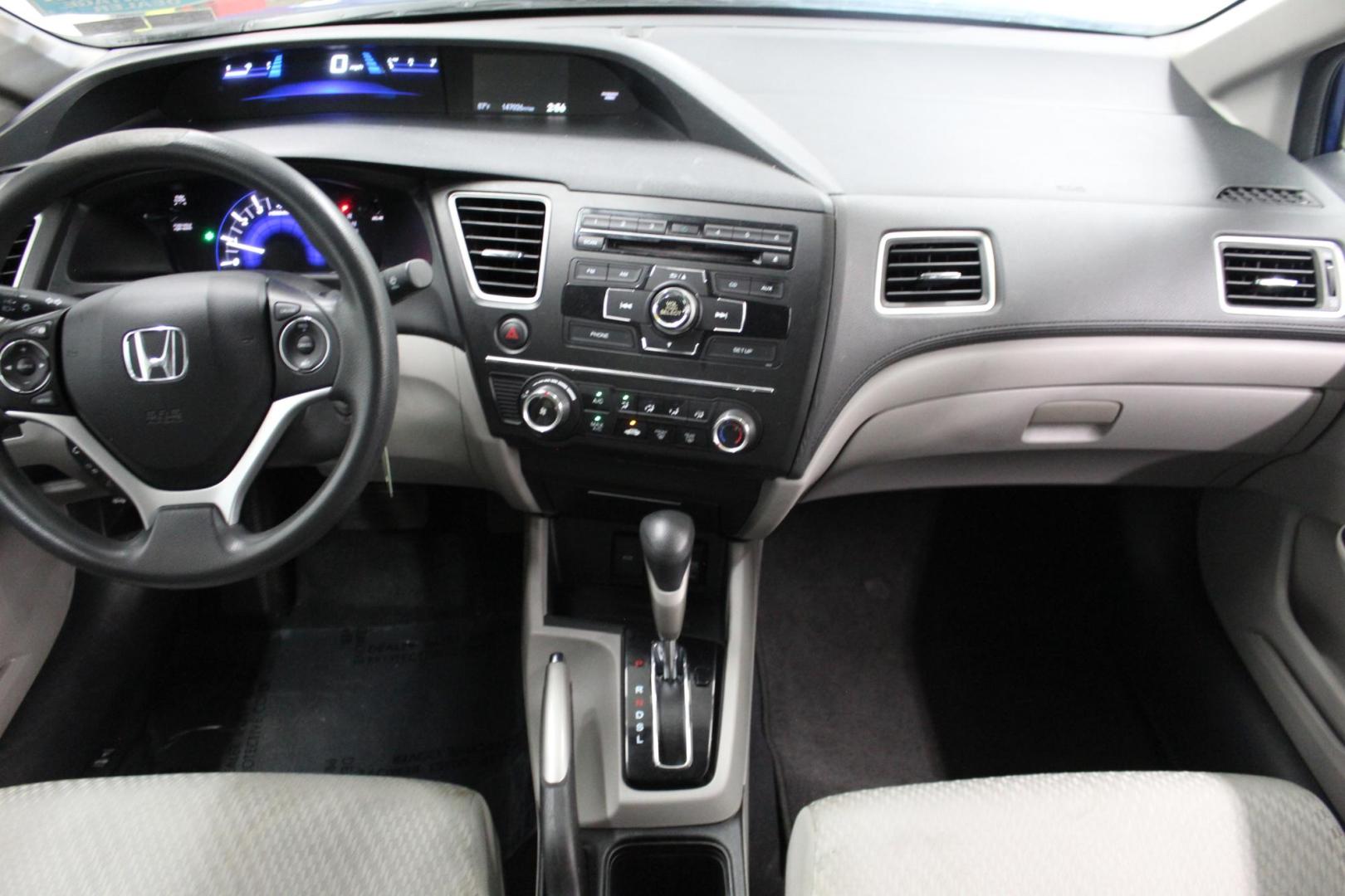 2015 Blue /GRAY Honda Civic LX Sedan CVT (19XFB2F58FE) with an 1.8L L4 SOHC 16V engine, Continuously Variable Transmission transmission, located at 533 S West End Blvd., Quakertown, PA, 18951, (877) 257-4995, 40.343994, -75.303604 - INCLUDED IN THE SALE PRICE OF EVERY VEHICLE: 48 Hour Money Back Guarantee 6 Month - 6,000 Mile Warranty Brand New PA State Inspection & Emission $10 Oil Changes for the Life of the Loan Complete CARFAX - Photo#6