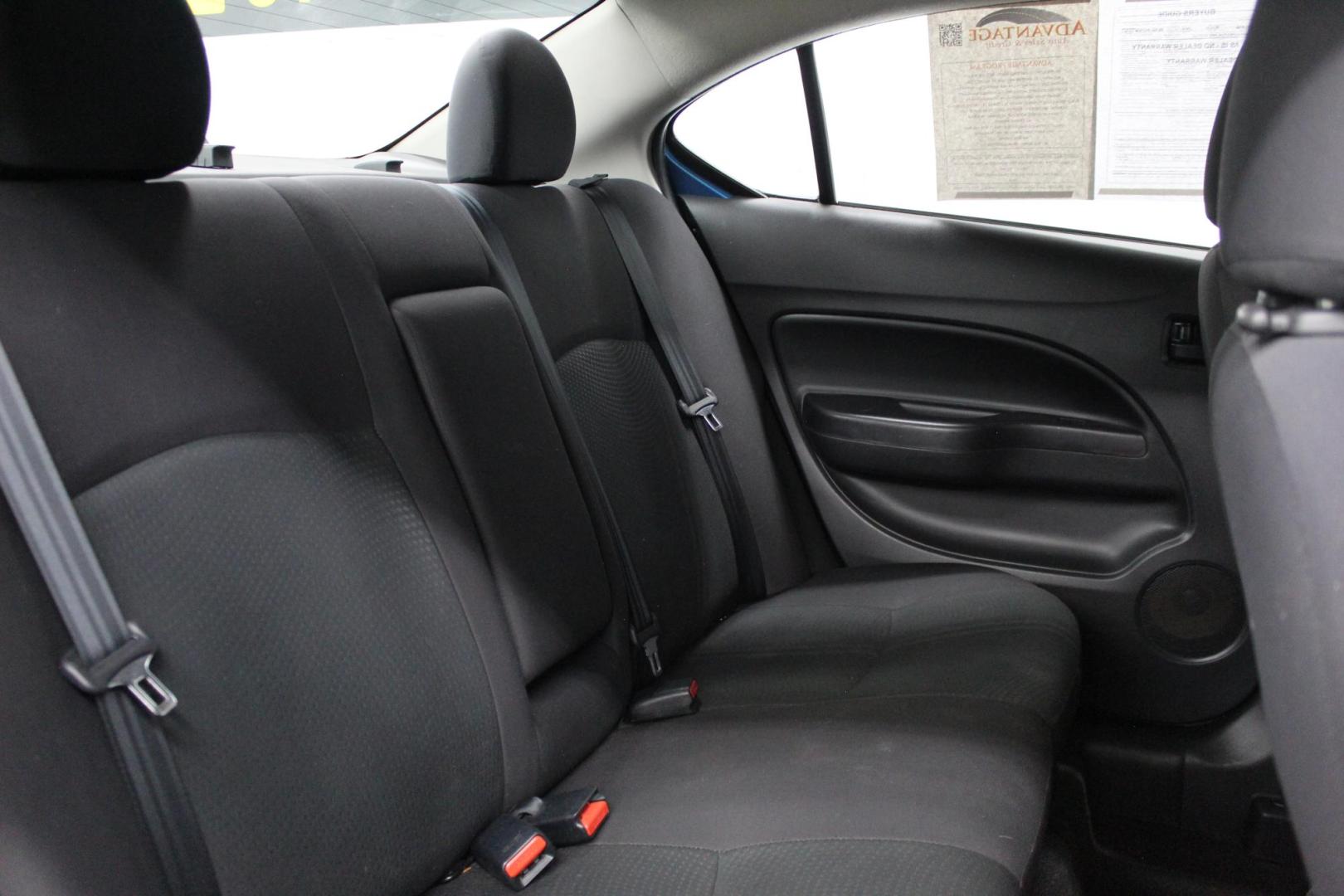 2018 Blue /GRAY Mitsubishi Mirage G4 ES CVT (ML32F3FJ4JH) with an 1.2L L3 DOHC engine, CVT transmission, located at 533 S West End Blvd., Quakertown, PA, 18951, (877) 257-4995, 40.343994, -75.303604 - INCLUDED IN THE SALE PRICE OF EVERY VEHICLE: 48 Hour Money Back Guarantee 6 Month - 6,000 Mile Warranty Brand New PA State Inspection & Emission $10 Oil Changes for the Life of the Loan Complete CARFAX - Photo#4