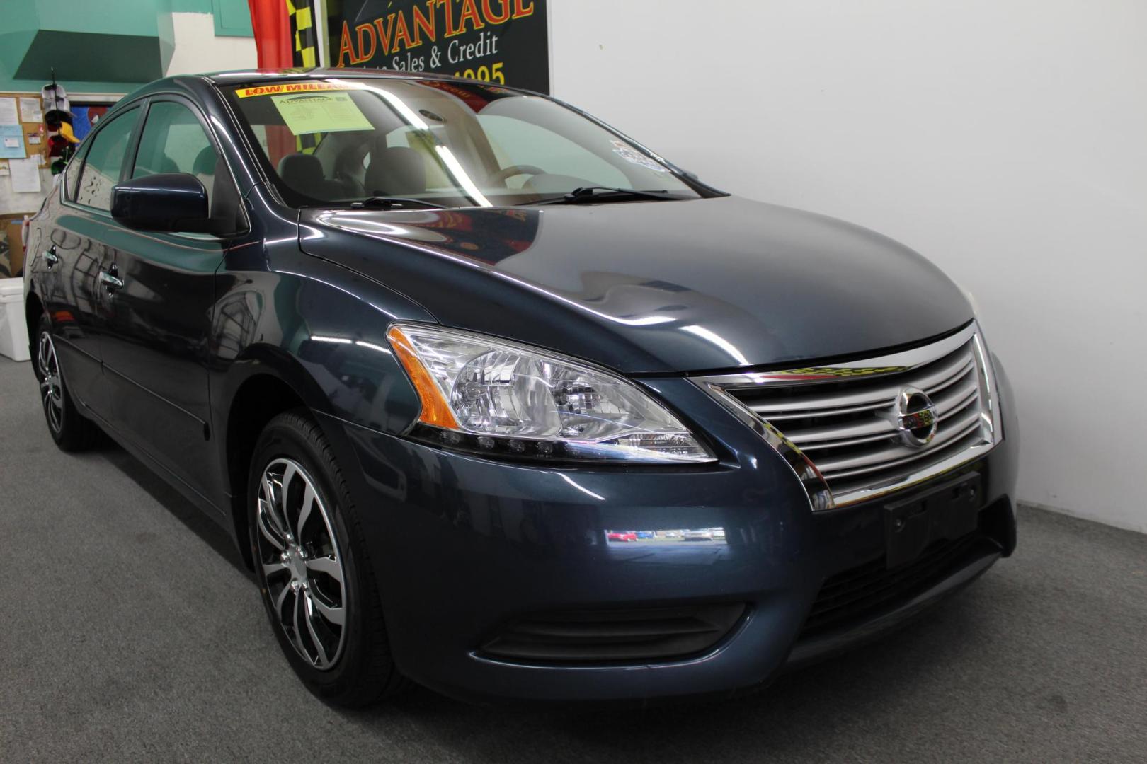 2014 Blue /Tan Nissan Sentra S 6MT (3N1AB7AP4EL) with an 1.8L L4 SFI DOHC 16V engine, 6-Speed Automatic transmission, located at 533 S West End Blvd., Quakertown, PA, 18951, (877) 257-4995, 40.343994, -75.303604 - INCLUDED IN THE SALE PRICE OF EVERY VEHICLE: 48 Hour Money Back Guarantee 6 Month - 6,000 Mile Warranty Brand New PA State Inspection & Emission $10 Oil Changes for the Life of the Loan Complete CARFAX - Photo#2