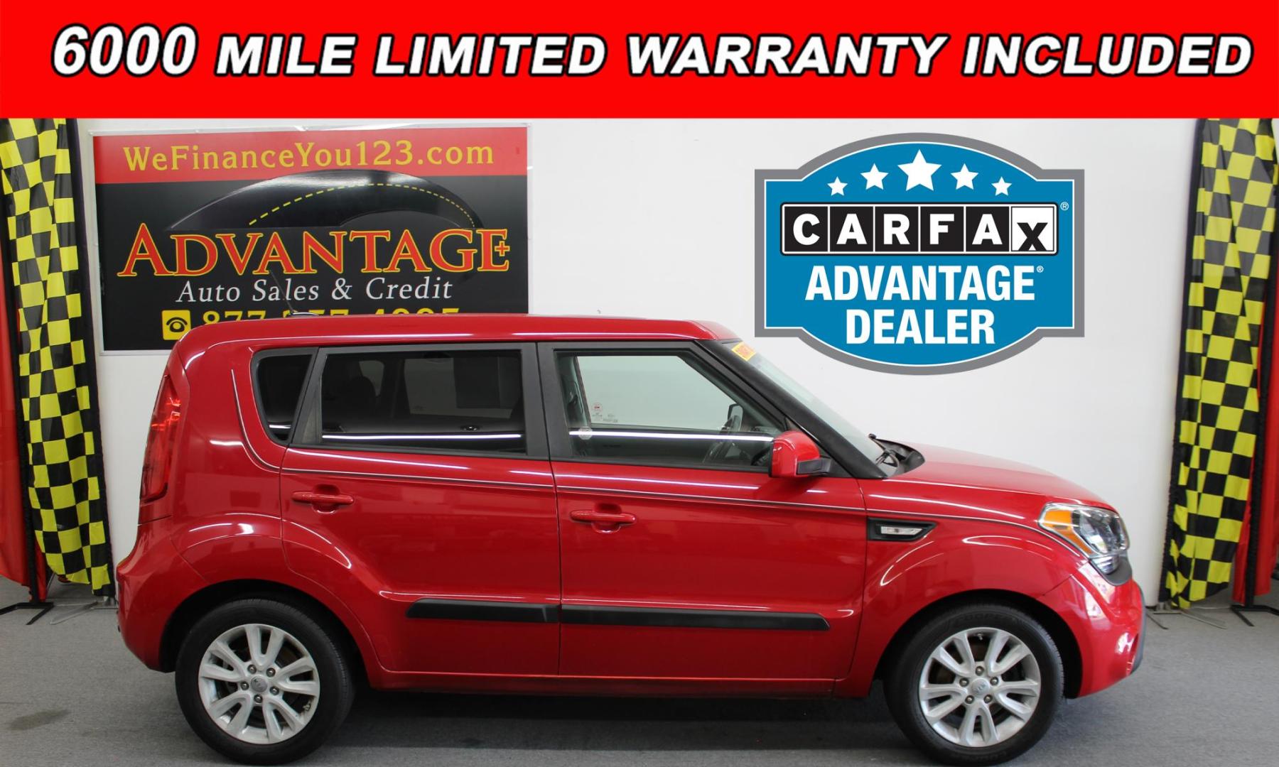 2013 RED /BLACK Kia Soul Base (KNDJT2A53D7) with an 1.6L L4 DOHC 16V engine, 5-Speed Manual transmission, located at 533 S West End Blvd., Quakertown, PA, 18951, (877) 257-4995, 40.343994, -75.303604 - INCLUDED IN THE SALE PRICE OF EVERY VEHICLE: 48 Hour Money Back Guarantee 6 Month - 6,000 Mile Warranty Brand New PA State Inspection & Emission $10 Oil Changes for the Life of the Loan Complete CARFAX - Photo#0
