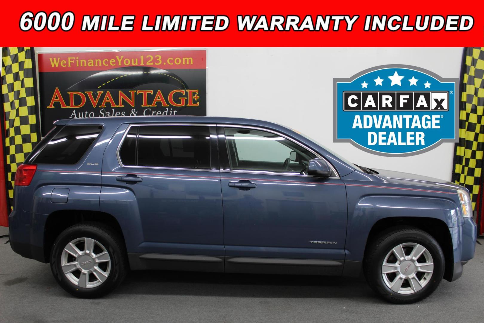 2011 Blue /GRAY GMC Terrain SLE1 FWD (2CTALMEC9B6) with an 2.4L L4 DOHC 16V engine, 6-Speed Automatic transmission, located at 533 S West End Blvd., Quakertown, PA, 18951, (877) 257-4995, 40.343994, -75.303604 - INCLUDED IN THE SALE PRICE OF EVERY VEHICLE: 48 Hour Money Back Guarantee 6 Month - 6,000 Mile Warranty Brand New PA State Inspection & Emission $10 Oil Changes for the Life of the Loan Complete CARFAX - Photo#0