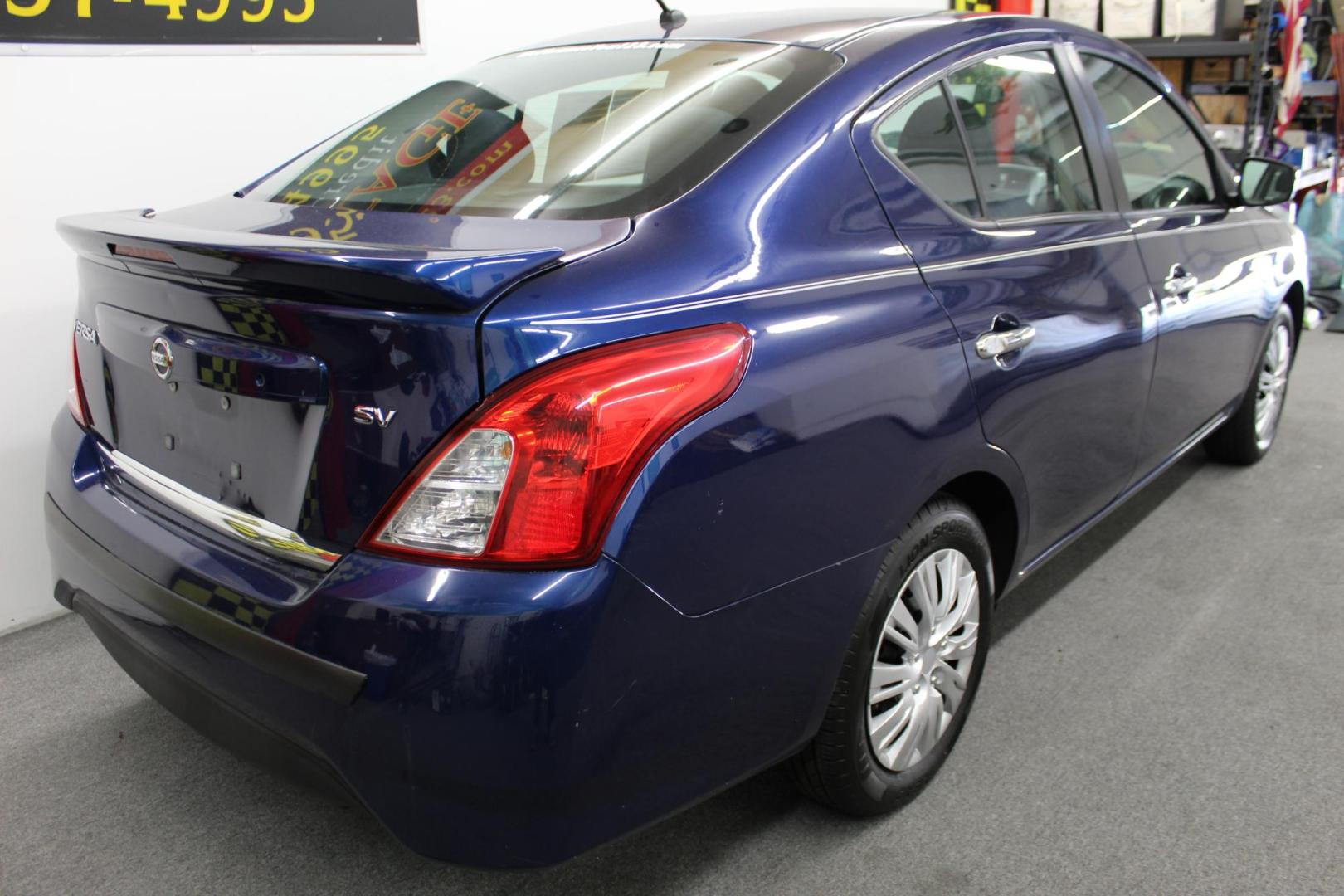 2019 Blue /GRAY Nissan Versa 1.6 SV Sedan (3N1CN7AP1KL) with an 1.6L L4 DOHC 16V engine, CVT transmission, located at 533 S West End Blvd., Quakertown, PA, 18951, (877) 257-4995, 40.343994, -75.303604 - INCLUDED IN THE SALE PRICE OF EVERY VEHICLE: 48 Hour Money Back Guarantee 6 Month - 6,000 Mile Warranty Brand New PA State Inspection & Emission $10 Oil Changes for the Life of the Loan Complete CARFAX - Photo#3