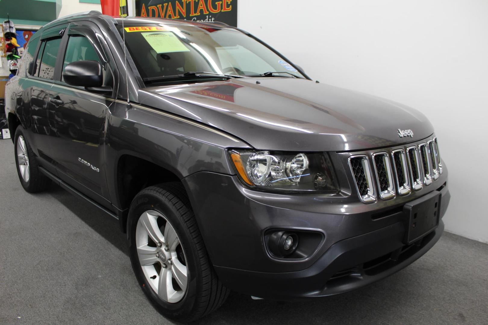 2015 Gray /GRAY Jeep Compass Sport 4WD (1C4NJDBB9FD) with an 2.4L L4 DOHC 16V engine, located at 533 S West End Blvd., Quakertown, PA, 18951, (877) 257-4995, 40.343994, -75.303604 - INCLUDED IN THE SALE PRICE OF EVERY VEHICLE: 48 Hour Money Back Guarantee 6 Month - 6,000 Mile Warranty Brand New PA State Inspection & Emission $10 Oil Changes for the Life of the Loan Complete CARFAX - Photo#2