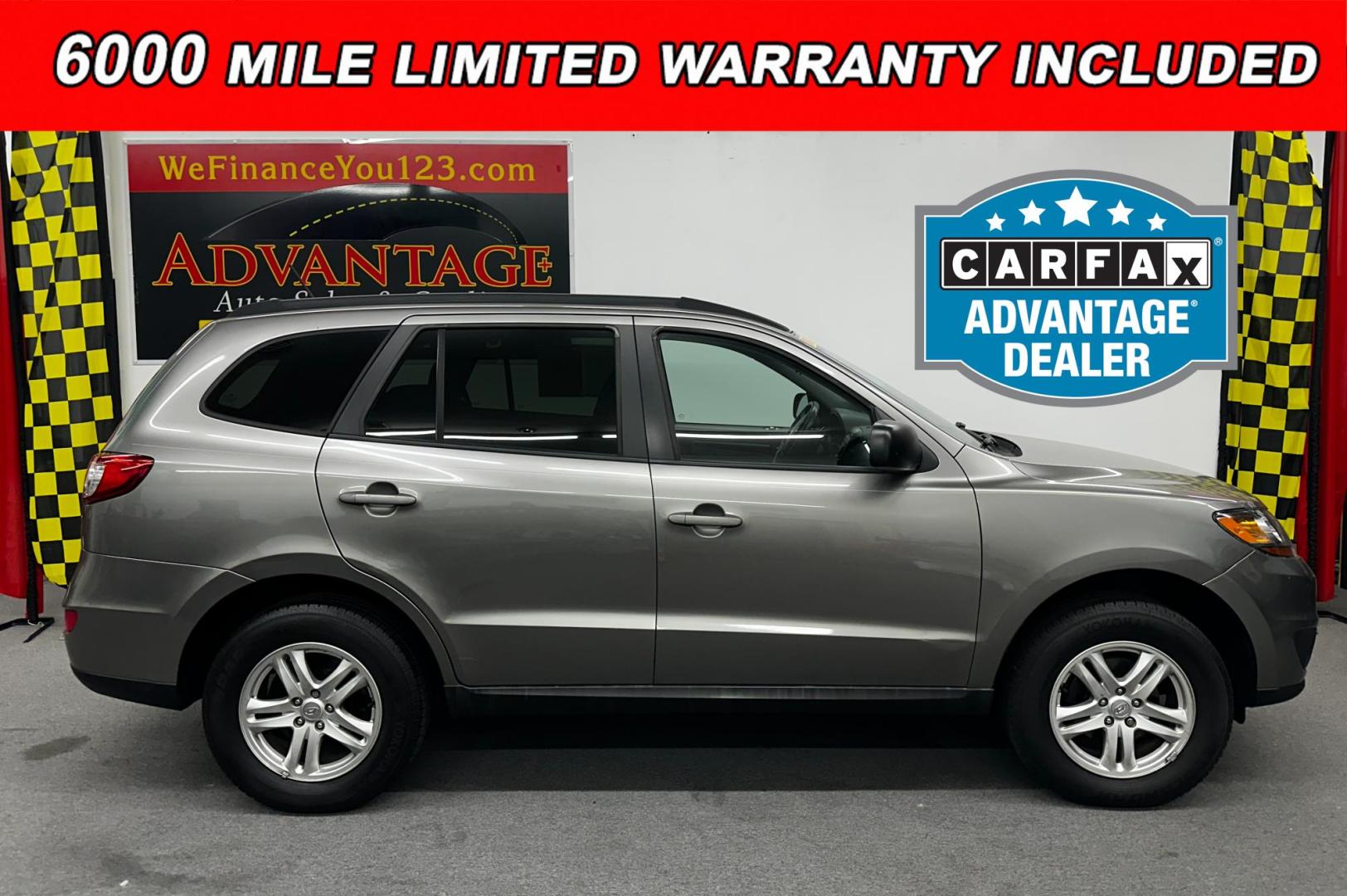 2011 Gray /GRAY Hyundai Santa Fe GL 2.4 4WD (5XYZGDAB7BG) with an 2.4L L4 DOHC 16V engine, 6-Speed Automatic transmission, located at 533 S West End Blvd., Quakertown, PA, 18951, (877) 257-4995, 40.343994, -75.303604 - INCLUDED IN THE SALE PRICE OF EVERY VEHICLE: 48 Hour Money Back Guarantee 6 Month - 6,000 Mile Warranty Brand New PA State Inspection & Emission $10 Oil Changes for the Life of the Loan Complete CARFAX - Photo#0