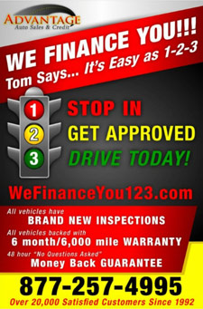 We Finance You!